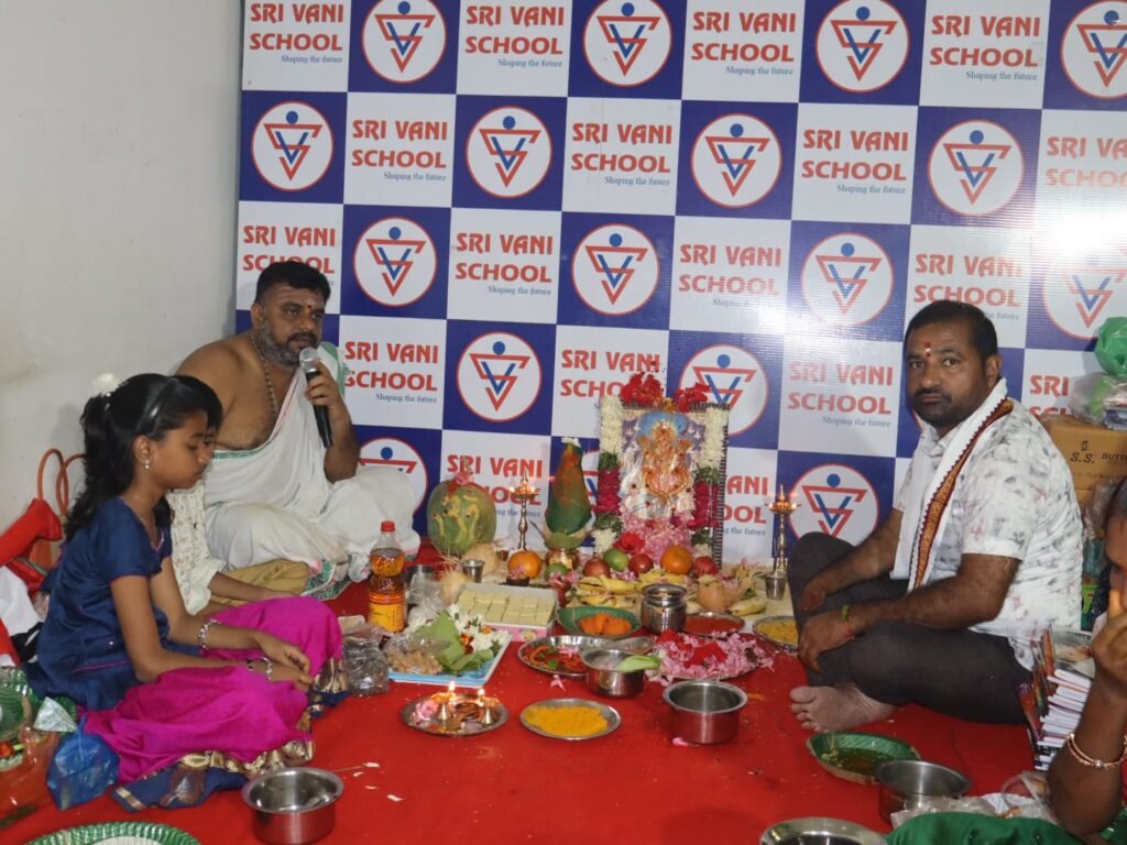 అక్షర న్యూస్ : శ్రీవాణి స్కూల్లో వసంత పంచమి వేడుకలు..
