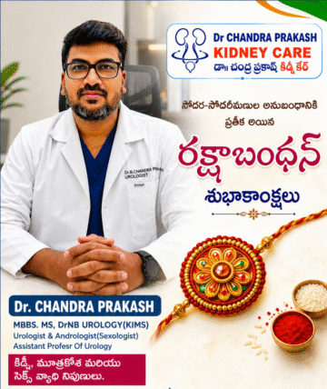 అక్షర న్యూస్ : రక్షాబంధన్ పర్వదినాన్ని పురస్కరించుకుని శుభాకాంక్షలు తెలిపిన డా. చంద్ర ప్రకాశ్