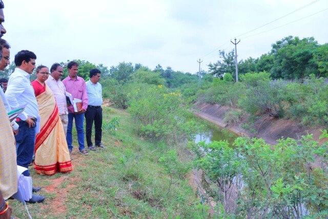అక్షర న్యూస్ :తపాస్‌పల్లి రిజర్వాయర్‌ను పరిశీలించిన జిల్లా కలెక్టర్ కె. హైమావతి: తాగునీటికే ప్రాధాన్యత